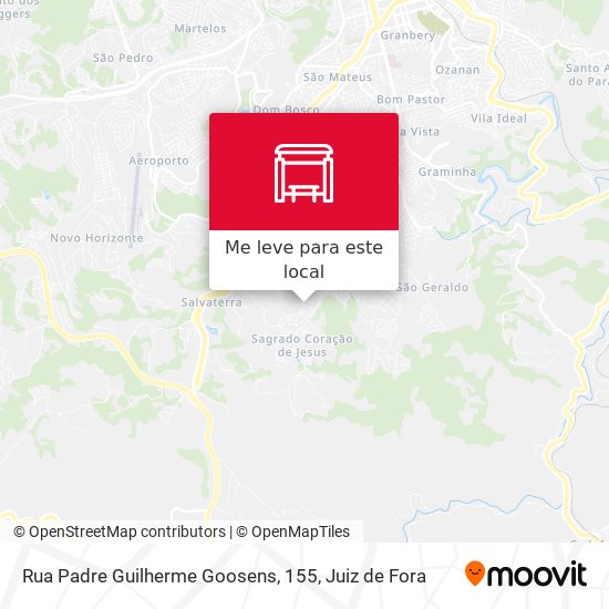Rua Padre Guilherme Goosens, 155 mapa