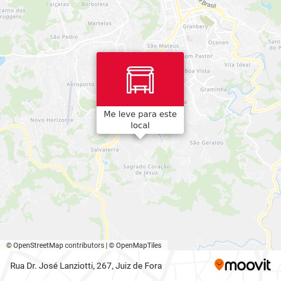 Rua Dr. José Lanziotti, 267 mapa