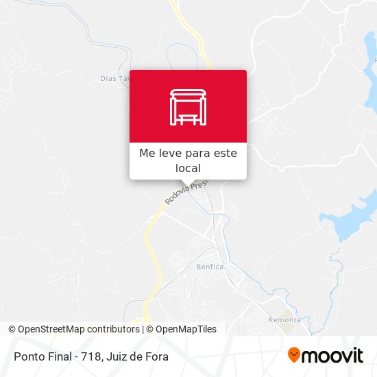 Ponto Final - 718 mapa