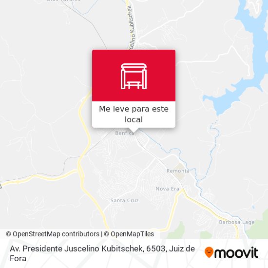 Av. Presidente Juscelino Kubitschek, 6503 mapa