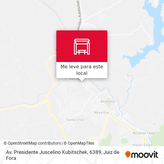 Av. Presidente Juscelino Kubitschek, 6389 mapa