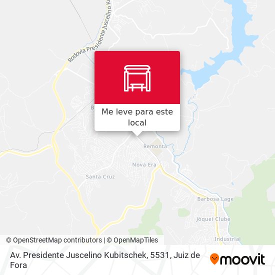 Av. Presidente Juscelino Kubitschek, 5531 mapa