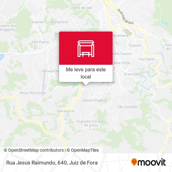 Rua Jesus Raimundo, 640 mapa