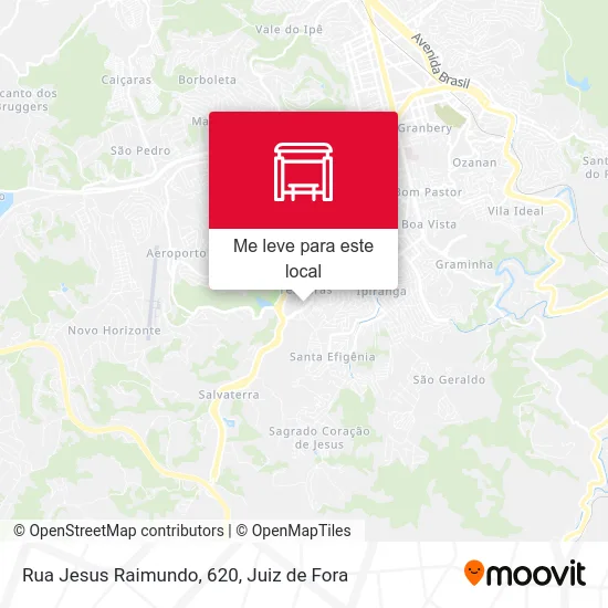 Rua Jesus Raimundo, 620 mapa