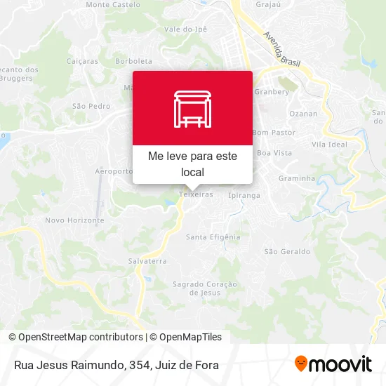 Rua Jesus Raimundo, 354 mapa