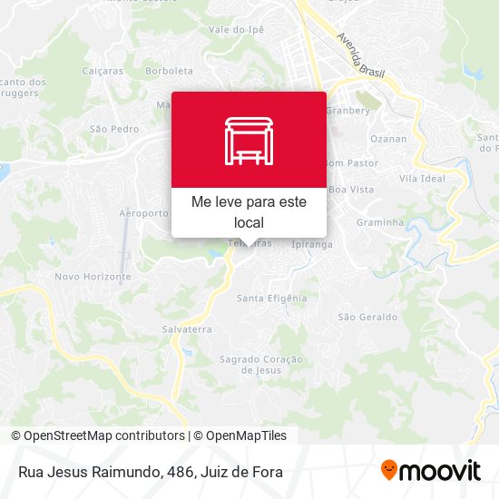 Rua Jesus Raimundo, 486 mapa