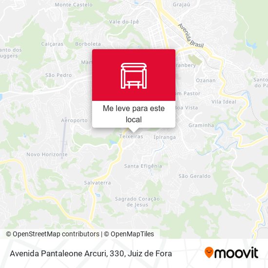 Avenida Pantaleone Arcuri, 330 mapa