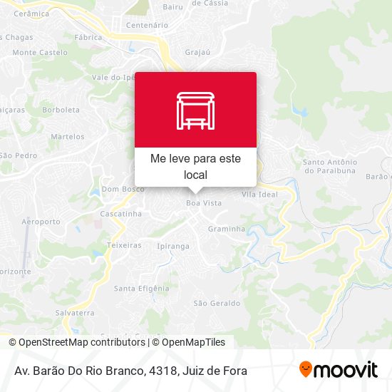 Av. Barão Do Rio Branco, 4318 mapa