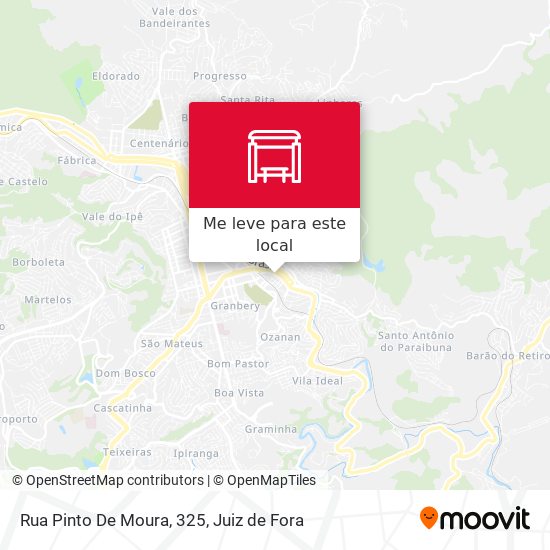 Rua Pinto De Moura, 325 mapa