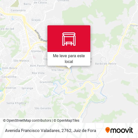 Avenida Francisco Valadares, 2762 mapa