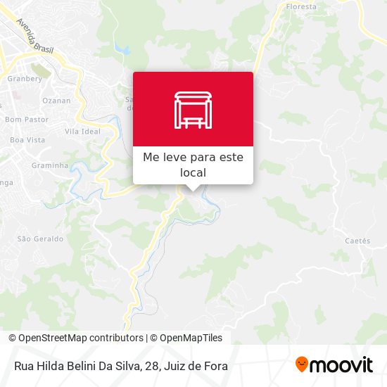 Rua Hilda Belini Da Silva, 28 mapa