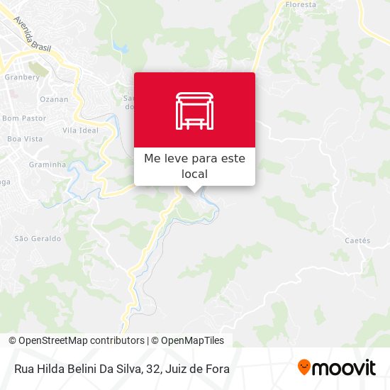 Rua Hilda Belini Da Silva, 32 mapa