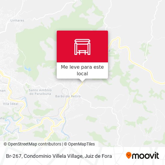 Br-267, Condomínio Villela Village mapa