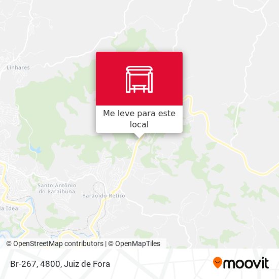 Br-267, 4800 mapa