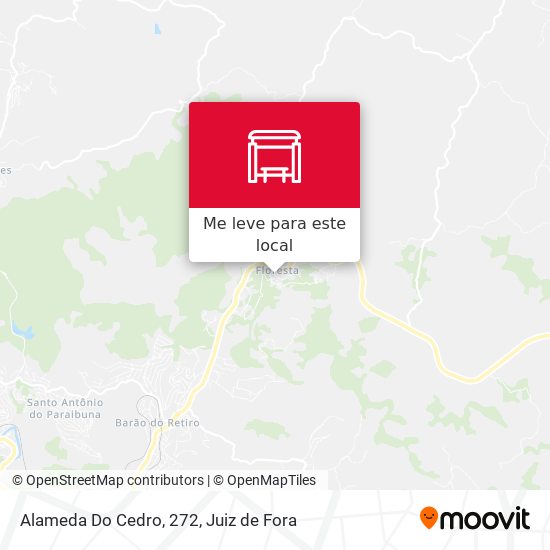 Alameda Do Cedro, 272 mapa
