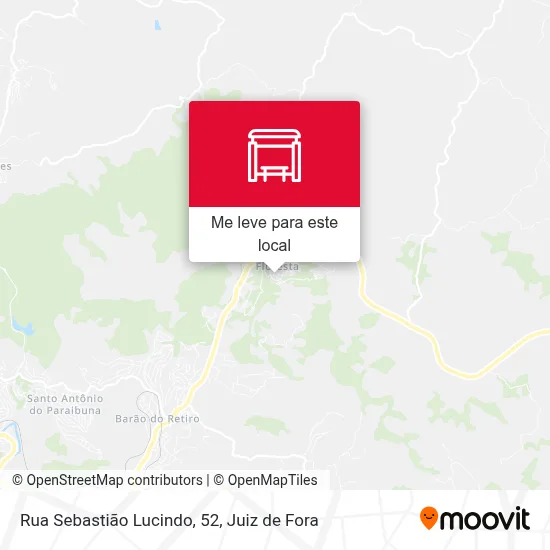 Rua Sebastião Lucindo, 52 mapa