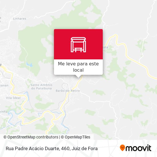 Rua Padre Acácio Duarte, 460 mapa