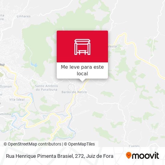 Rua Henrique Pimenta Brasiel, 272 mapa