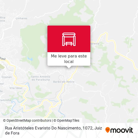 Rua Aristóteles Evaristo Do Nascimento, 1072 mapa