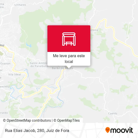 Rua Elias Jacob, 280 mapa