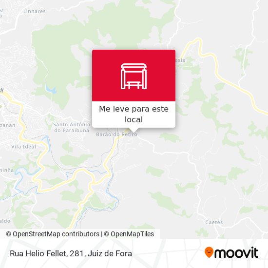 Rua Helio Fellet, 281 mapa