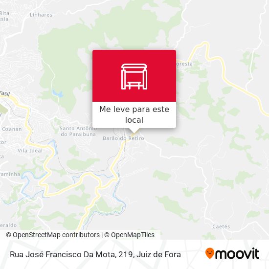 Rua José Francisco Da Mota, 219 mapa