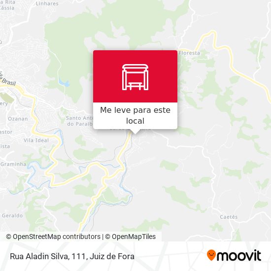 Rua Aladin Silva, 111 mapa