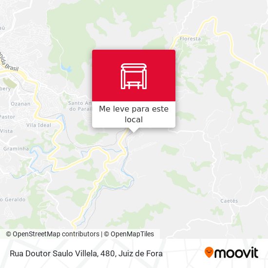 Rua Doutor Saulo Villela, 480 mapa