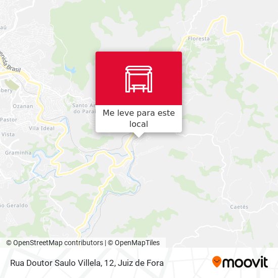 Rua Doutor Saulo Villela, 12 mapa