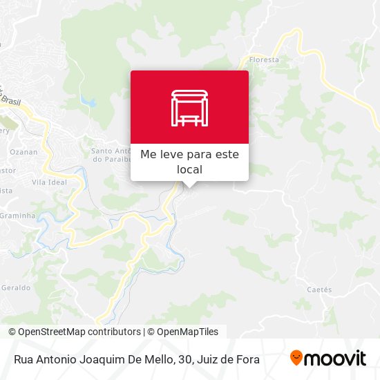 Rua Antonio Joaquim De Mello, 30 mapa