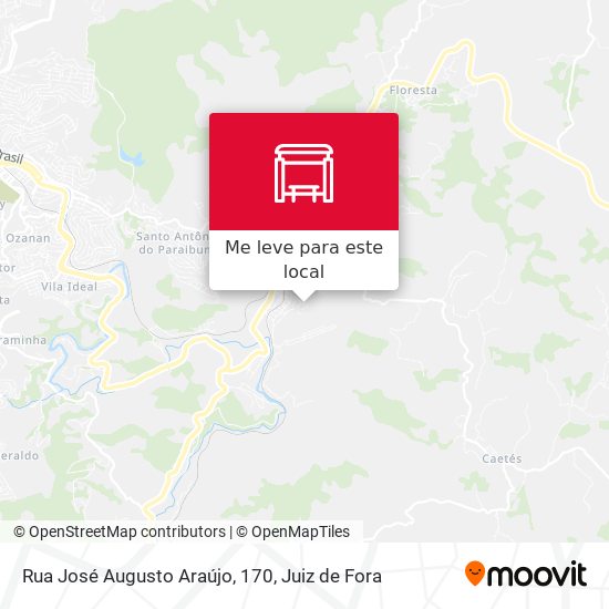 Rua José Augusto Araújo, 170 mapa