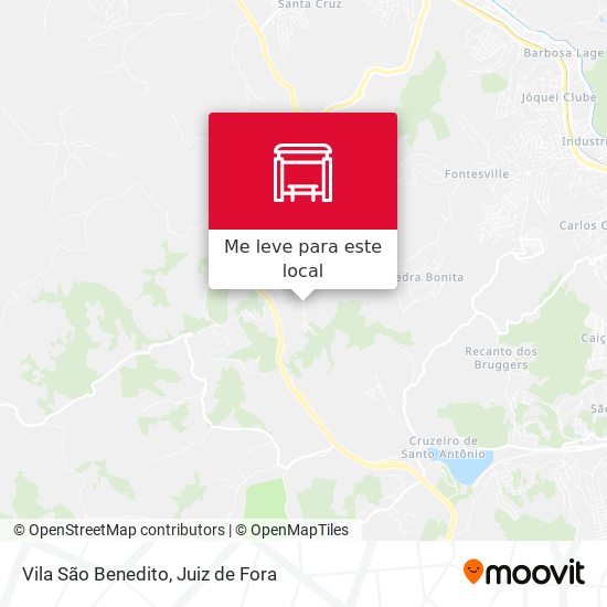 Vila São Benedito mapa