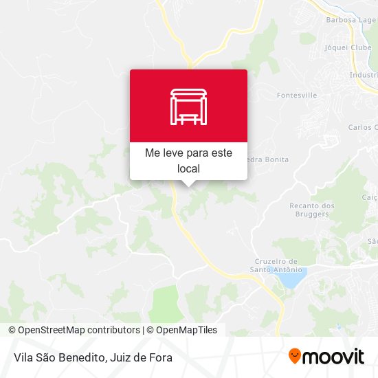 Vila São Benedito mapa