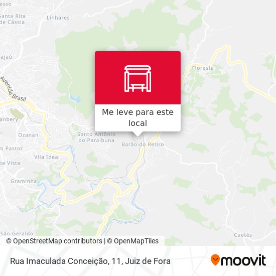 Rua Imaculada Conceição, 11 mapa