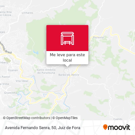 Avenida Fernando Senra, 50 mapa