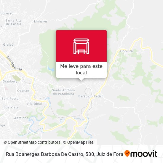 Rua Boanerges Barbosa De Castro, 530 mapa