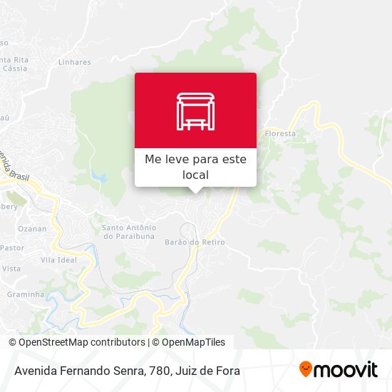 Avenida Fernando Senra, 780 mapa