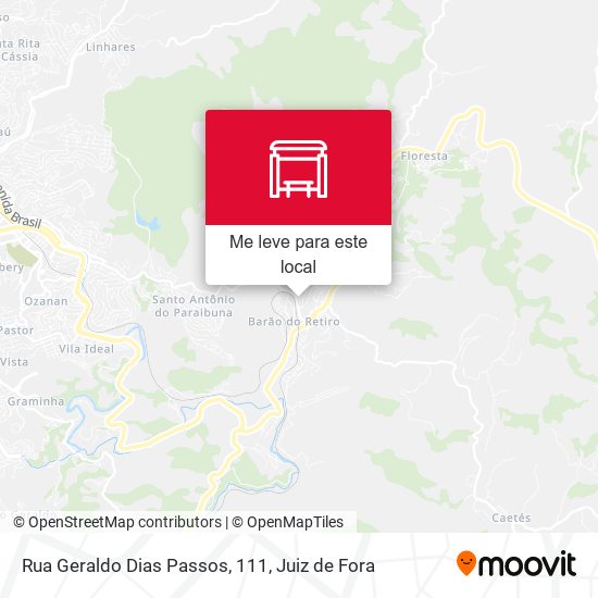 Rua Geraldo Dias Passos, 111 mapa