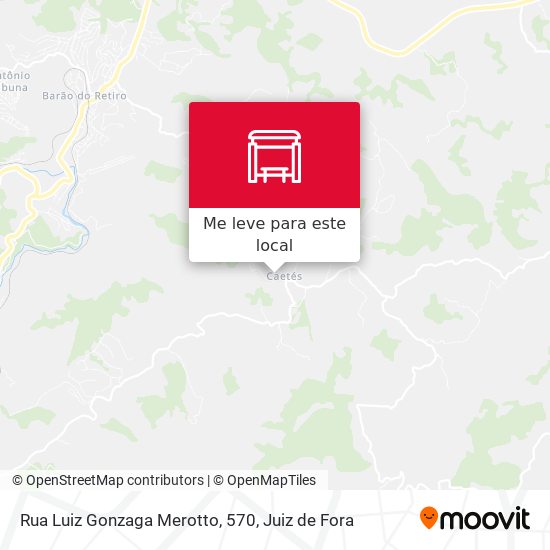 Rua Luiz Gonzaga Merotto, 570 mapa