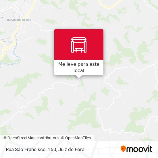 Rua São Francisco, 160 mapa