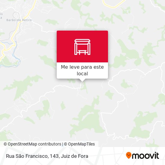 Rua São Francisco, 143 mapa