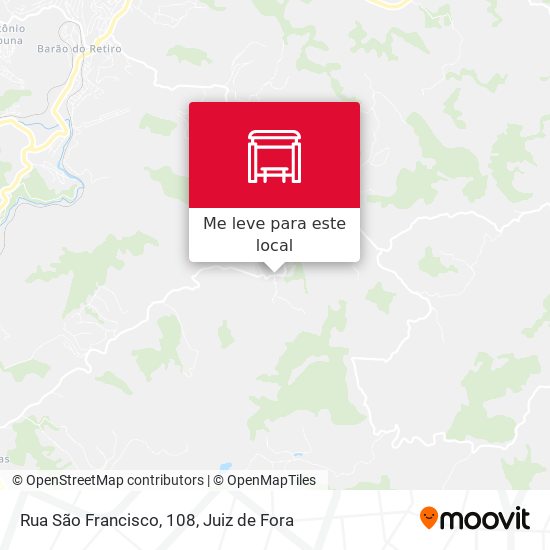 Rua São Francisco, 108 mapa