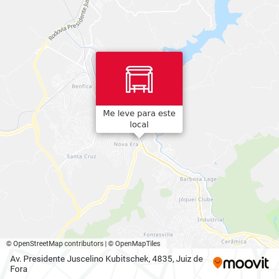 Av. Presidente Juscelino Kubitschek, 4835 mapa