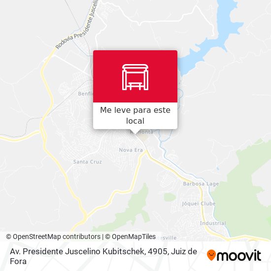 Av. Presidente Juscelino Kubitschek, 4905 mapa