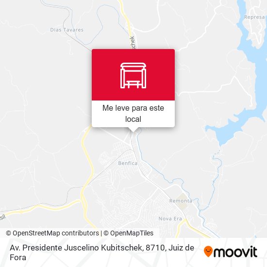 Av. Presidente Juscelino Kubitschek, 8710 mapa