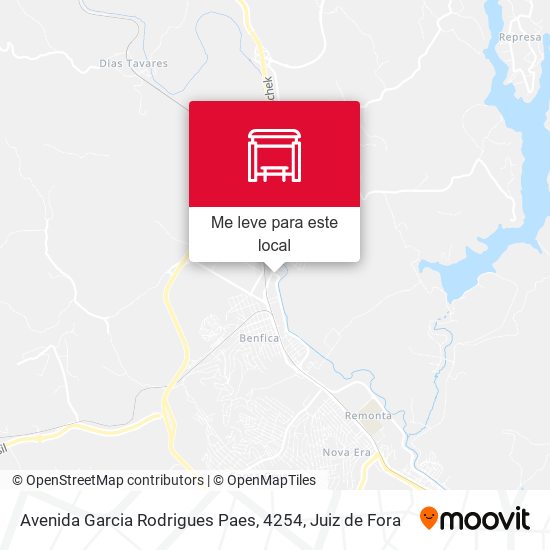 Avenida Garcia Rodrigues Paes, 4254 mapa