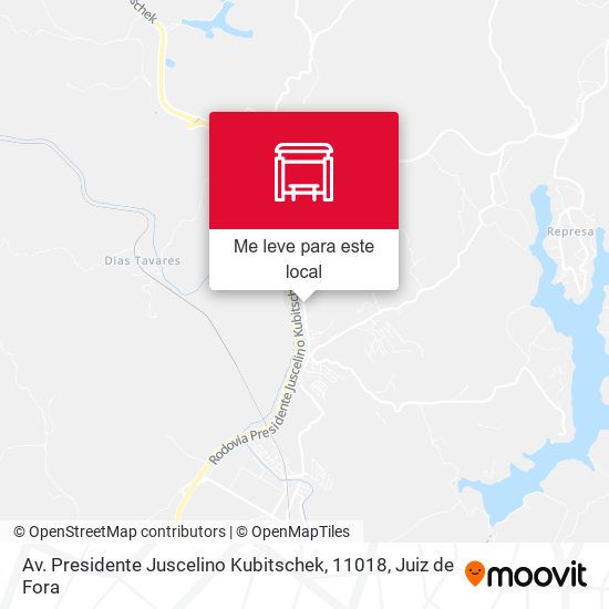 Av. Presidente Juscelino Kubitschek, 11018 mapa