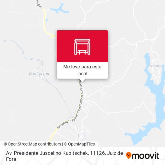 Av. Presidente Juscelino Kubitschek, 11126 mapa