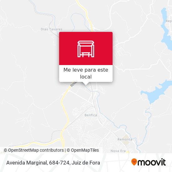 Avenida Marginal, 684-724 mapa