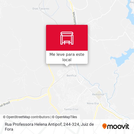 Rua Professora Helena Antipof, 244-324 mapa